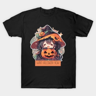 I want Halloween! T-Shirt